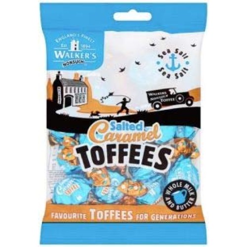 Walkers Nonsuch Salted Caramel Toffees 150G 1 Bag
