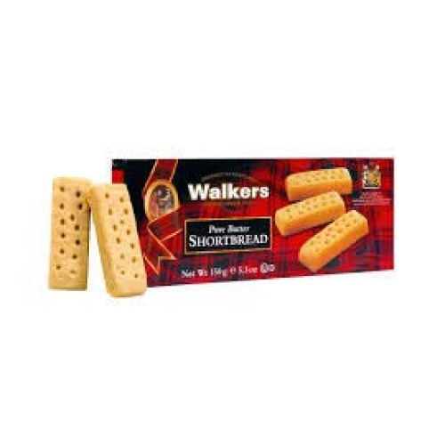 Walkers Pure Butter Shortbread Cookies 150G X 2 Box Imported Fro