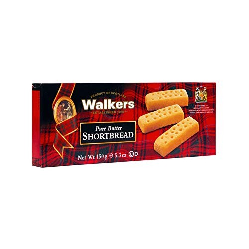 Walkers Shortbread Fingers, 5.3-Oz. Boxes Count Of 6, Traditio