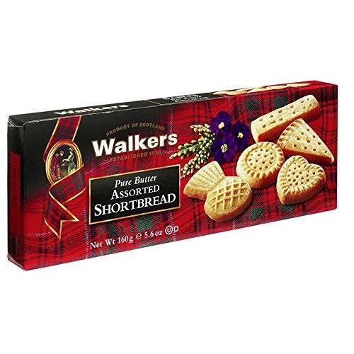 Walkers Shortbread Assorted Shortbread, 5.6-Ounce Pack Of 4 Tr