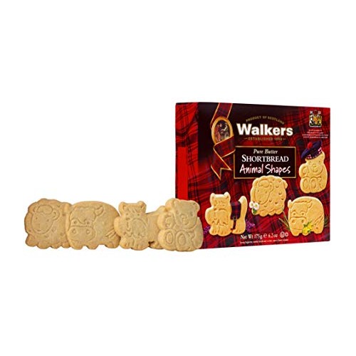Walkers Shortbread Animal Shapes Shortbread Cookies, 6.2 Ounce B