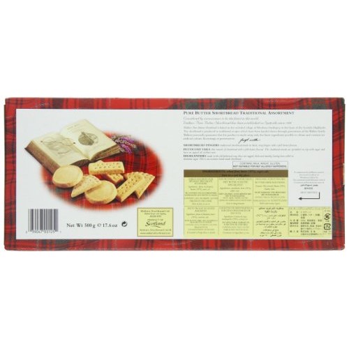 Walkers Shortbread Assorted Shortbread Cookies, 17.6 Ounce Box