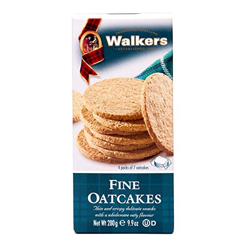 Walkers Shortbread Fine Oatcakes Galettes Davoines Fines, 9.8