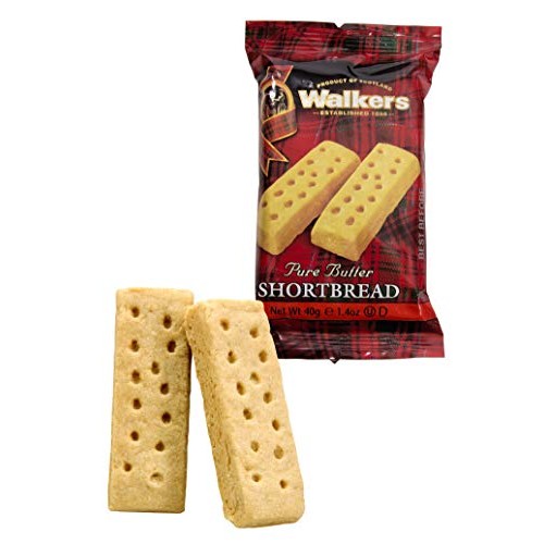Walkers Shortbread Fingers Shortbread Cookies Snack Packs, 24 Count