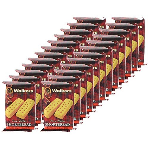 Walkers Shortbread Fingers Shortbread Cookies Snack Packs, 24 Count