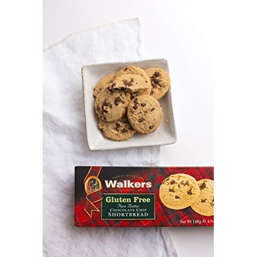 Walkers Shortbread Gluten-Free Chocolate Chip Shortbread Cookies