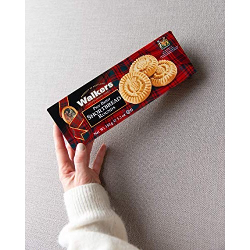 Walkers Shortbread Rounds Shortbread Cookies, 5.3 Ounce Box Pac