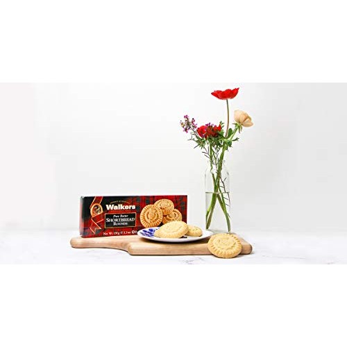Walkers Shortbread Rounds Shortbread Cookies, 5.3 Ounce Box Pac