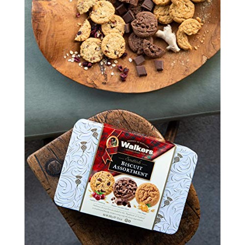 Walkers Shortbread Scottish Cookies Assortment Gift Tin, 10.6 Ounce