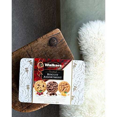Walkers Shortbread Scottish Cookies Assortment Gift Tin, 10.6 Ounce