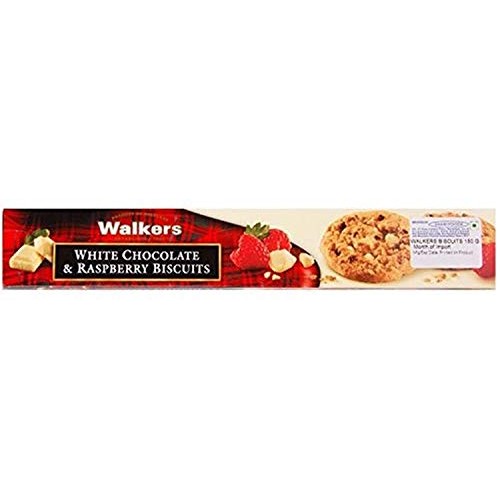 Walkers Shortbread Scottish Cookies White Chocolate &Amp; Raspberry,
