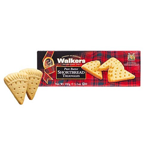 Walkers Shortbread Triangles, 5.3-Ounce Pack Of 4