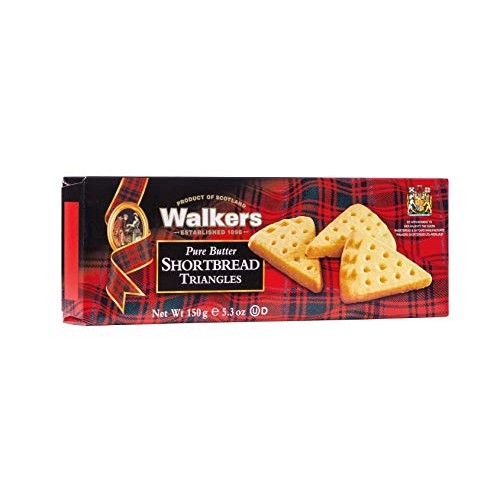 Walkers Shortbread Triangles, 5.3-Ounce Pack Of 4
