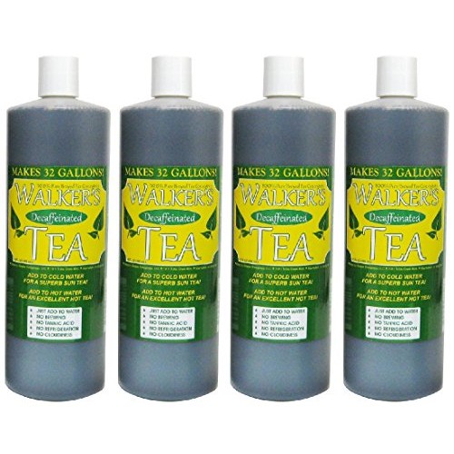 Liquid Tea Concentrate Without Caffeine 4-Pack - Makes 128 Gallons!