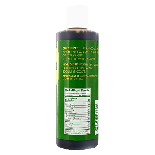 Walkers Tea Liquid Tea Concentrate Decaffeinated 8Oz. - Makes 8