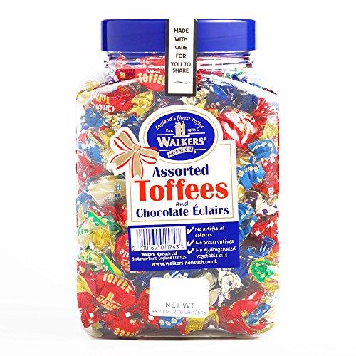 Walkers Toffee And Eclair Tub - Gourmet Christmas Gift For The H