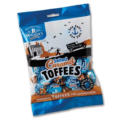 Walkers Salted Caramel Toffee 150G Pack Of 6