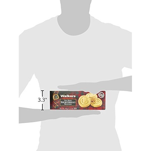 Walkers Pure Butter Shortbread, Rounds, 5.3 Oz
