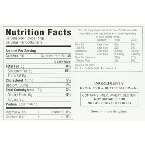 Walkers Pure Butter Shortbread, Rounds, 5.3 Oz