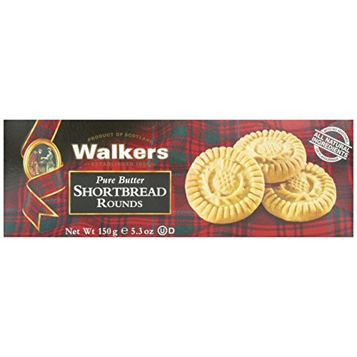 Walkers Pure Butter Shortbread, Rounds, 5.3 Oz