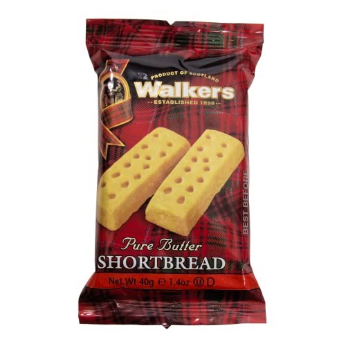 Walkers Shortbread Fingers Shortbread Cookies Snack Packs, 120 C