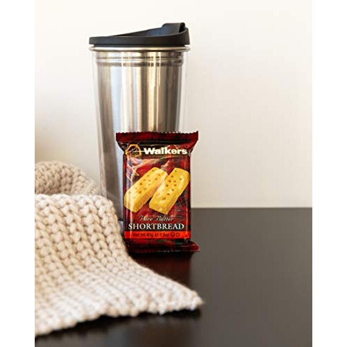 Walkers Shortbread Fingers Shortbread Cookies Snack Packs, 120 C