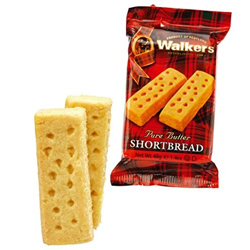 Walkers Shortbread Fingers Shortbread Cookies Snack Packs, 120 C