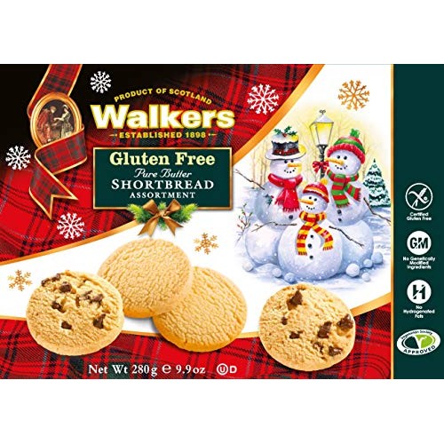 Walkers Shortbread Gluten Free Holiday Assortment, 9.9 Ounce