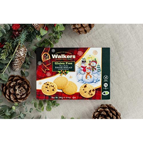 Walkers Shortbread Gluten Free Holiday Assortment, 9.9 Ounce