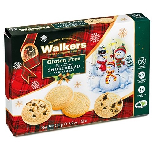 Walkers Shortbread Gluten Free Holiday Assortment, 9.9 Ounce