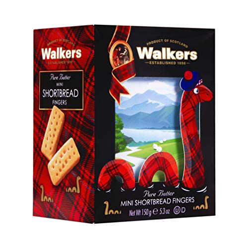 Walkers Shortbread Mini Fingers Gift Box, Nessie, 5.3 Ounce