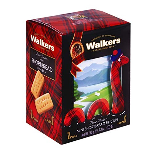 Walkers Shortbread Mini Fingers Gift Box, Nessie, 5.3 Ounce