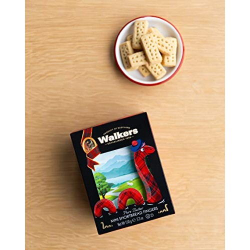 Walkers Shortbread Mini Fingers Gift Box, Nessie, 5.3 Ounce