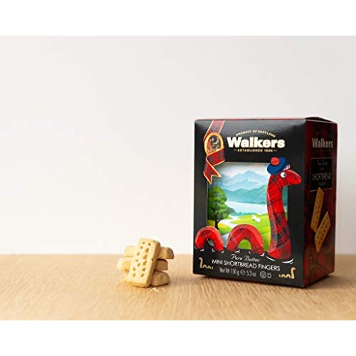 Walkers Shortbread Mini Fingers Gift Box, Nessie, 5.3 Ounce