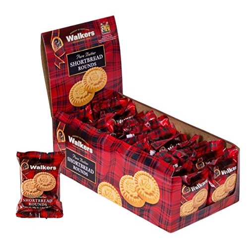 Walkers Shortbread Rounds 1.2-Oz., 2-Count Cookies Count Of 22
