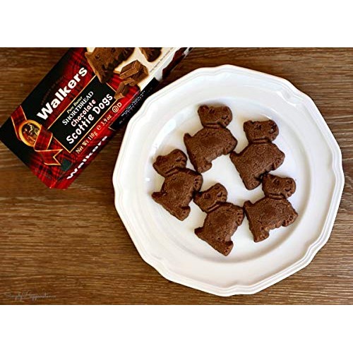 Walkers Shortbread Scottie Dog Shaped Shortbread Cookies, 3.9 Ou