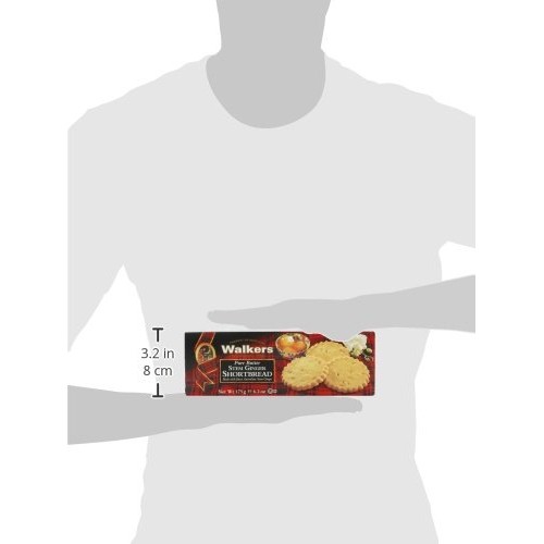 Walkers Stem Ginger Shortbread-6.2 Oz