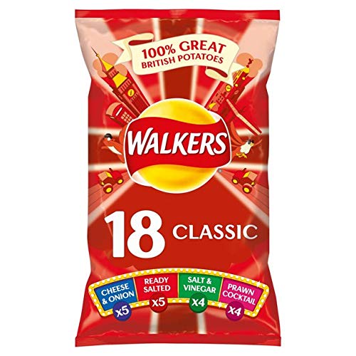 Walkers Variety Crisps 24G X 18 Per Pack