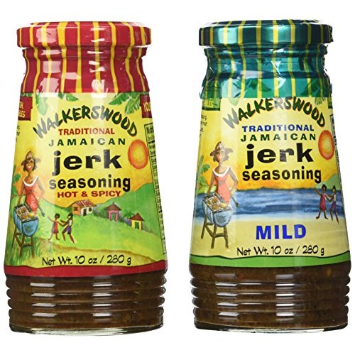Walkerswood Jamaican Jerk Seasoning Mixed Pack - 10 Oz Each Mild