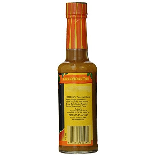 Walkerswood Jamaican Scotch Bonnet Pepper Sauce, Hot, 6 Ounce