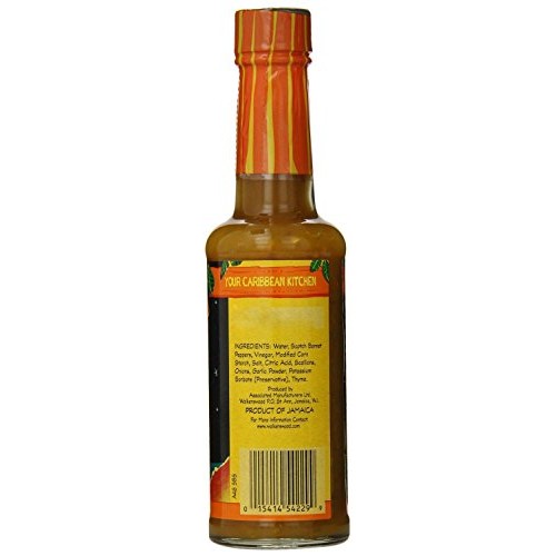 Walkerswood Scotch Bonnet Hot Sauce, 5-Ounce Bottles Pack Of 3