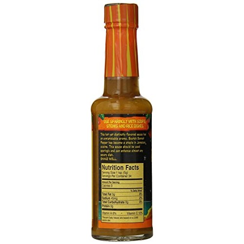 Walkerswood Scotch Bonnet Hot Sauce, 5-Ounce Bottles Pack Of 3