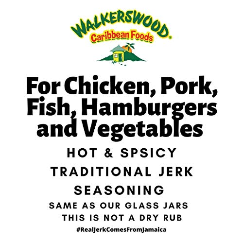 Walkerswood Traditional Jerk Seasoning, Hot &Amp; Spicy Jamaican Jer