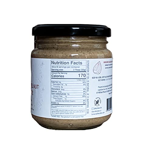 Wally Nuts - Hazelnut spread enriched with prebiotics, 8,8 Oz | ...