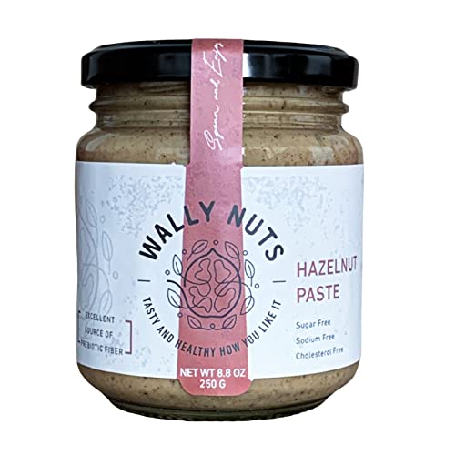 Wally Nuts - Hazelnut spread enriched with prebiotics, 8,8 Oz | ...
