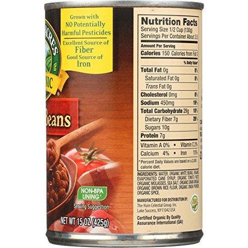 Walnut Acres Organic Baked Beans, 15 Oz Pack Of 12