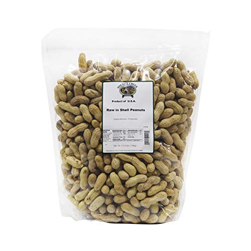 Walnut Creek Foods Peanuts Raw In Shell Bag 3.5 Lb Great For Bo