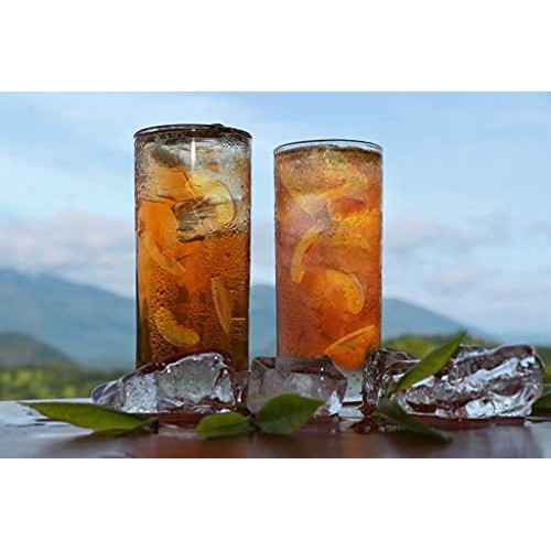 Walters Bay Peach Iced Tea | 12 Quart Sized Tea Bags, Ceylon Tea...