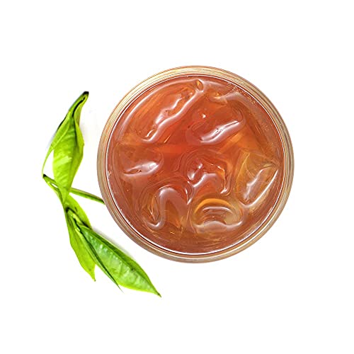 Walters Bay Peach Iced Tea | 12 Quart Sized Tea Bags, Ceylon Tea...