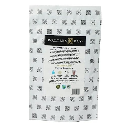 Walters Bay Raspberry Iced Tea, 12 Count, Quart Sized Tea Bags, ...